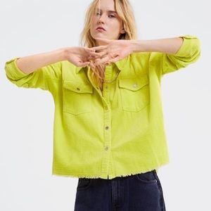 Zara Oversized Corduroy jacket NWT